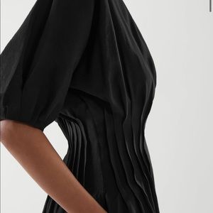 COS Gathered MIDI Dress